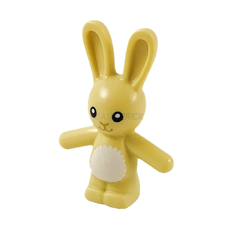Highly adaptable LEGO creationsLEGO Minifigure Animal - Toy Bunny/Rabbit Standing, Tan [66965pb01]