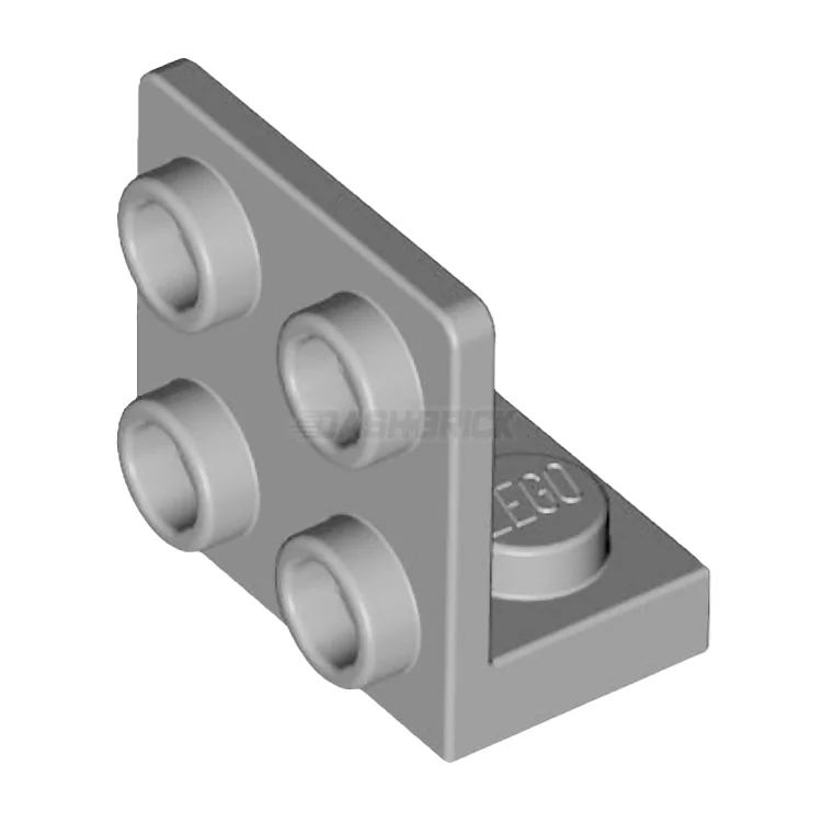 Inspiring creativity and innovation LEGOLEGO Bracket 1 x 2 - 2 x 2 Inverted, Light Grey [99207] 4654580