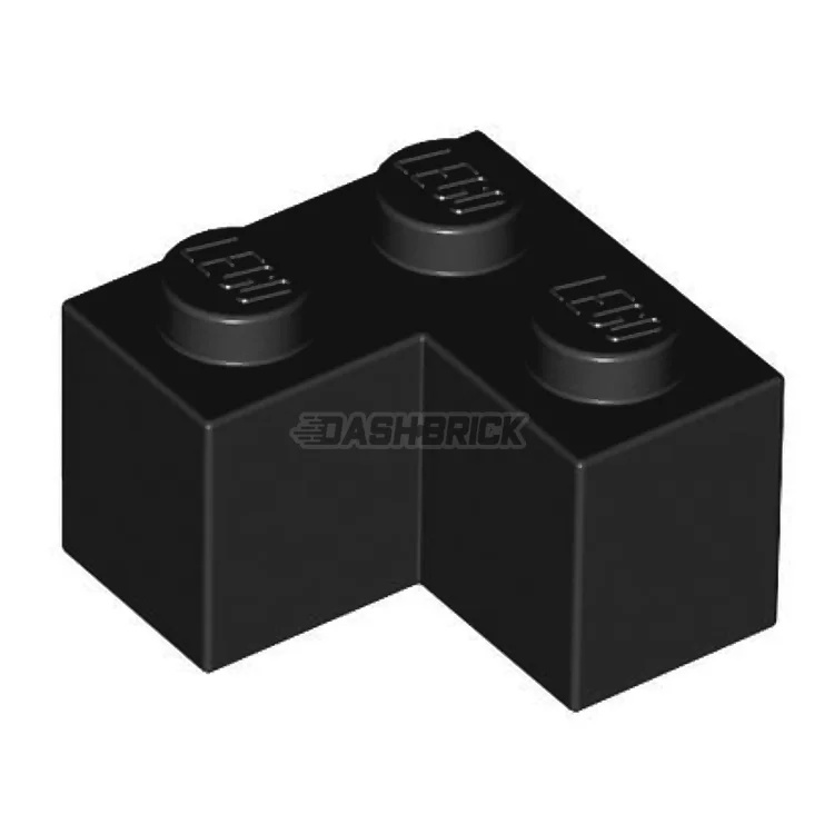Iconic and recognizable LEGO charactersLEGO Brick 2 x 2 Corner, Black [2357] 235776
