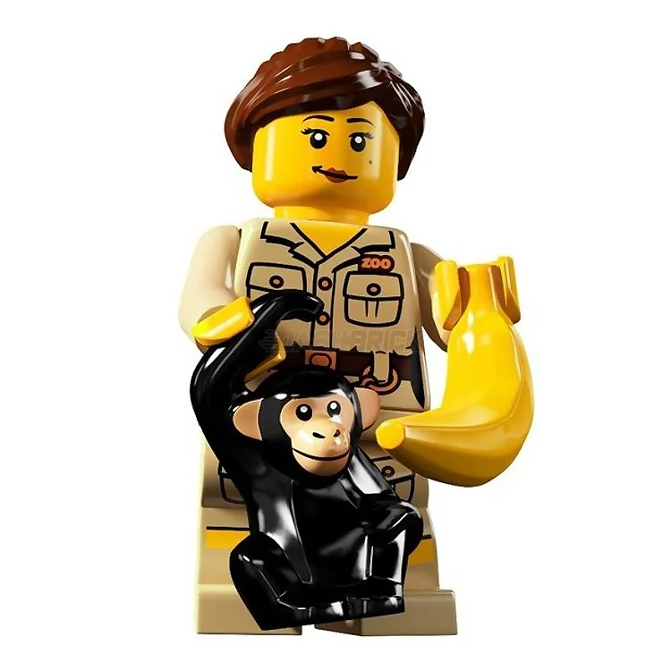 Promoting critical thinking LEGO challengesLEGO Collectable Minifigures - Zookeeper (7 of 16) [Series 5]