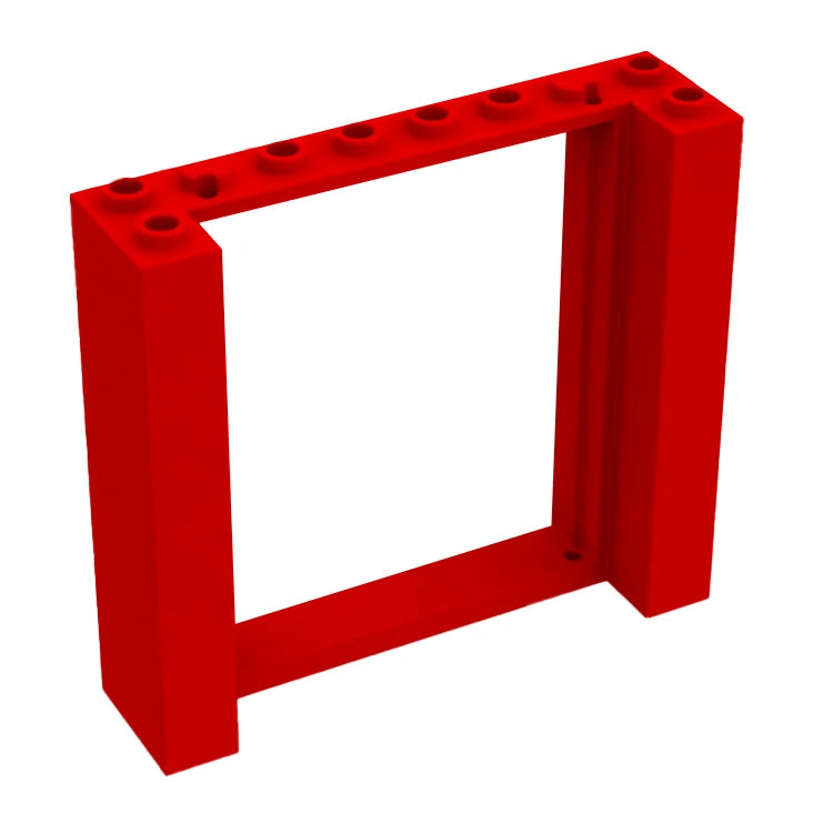 Encouraging social interaction LEGOLEGO Door, Frame 2 x 8 x 6, Red [80400] 6396798
