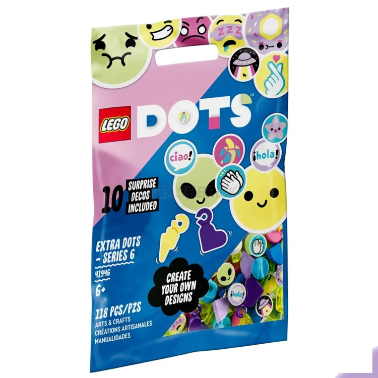 Beautifully crafted LEGO sculpturesLEGO® DOTS: Extra Dots Series 6 - Arts and Craft [41946]