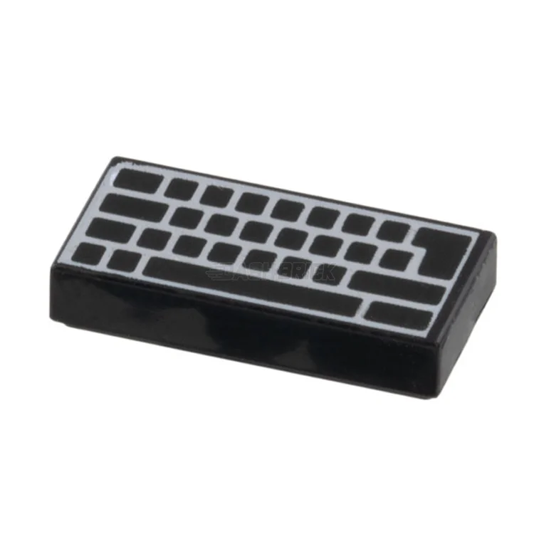 Time-honored LEGO traditionsLEGO Minifigure Accessory - Computer Keyboard, Black [3069bpb0856]