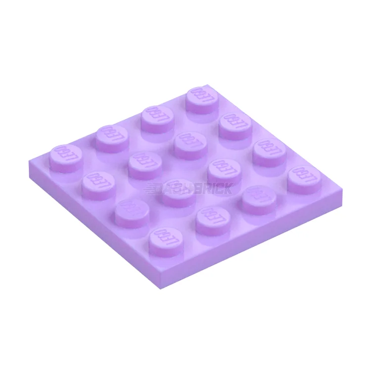 Promoting spatial awareness LEGOLEGO Plate 4 x 4, Lavender [3031] 6213252