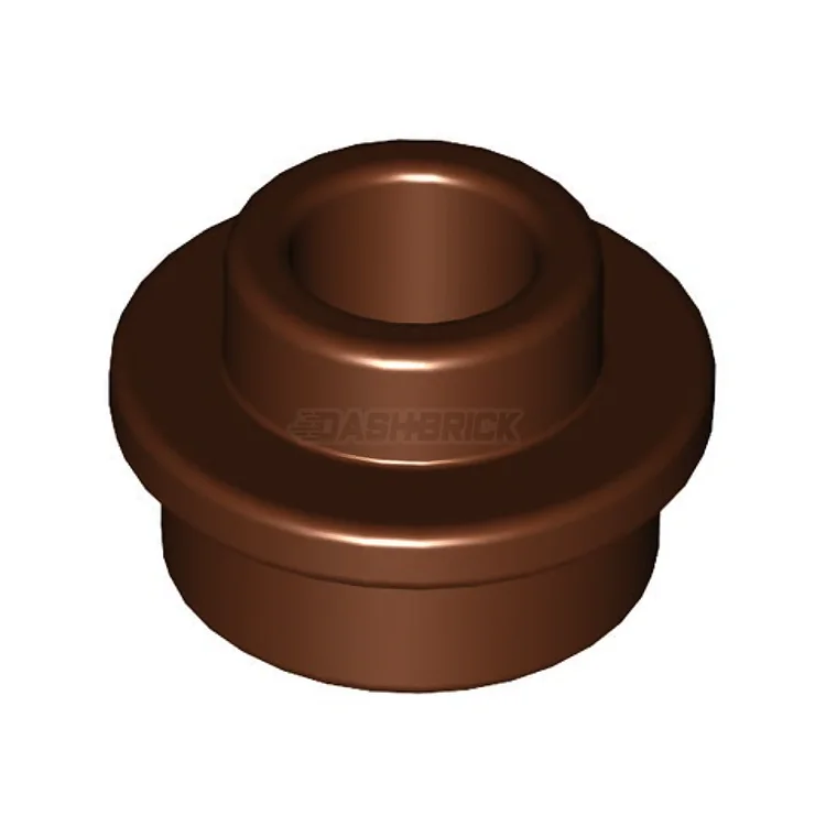 Environmentally friendly LEGO materialsLEGO Round Plate, 1 x 1, Open Stud, Reddish Brown [85861] 6215659