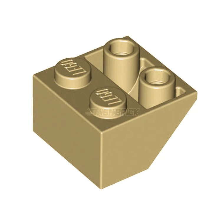 Reflecting popular cultures LEGO themesLEGO Slope, Inverted 45 2 x 2, Tan [3660] 4118866