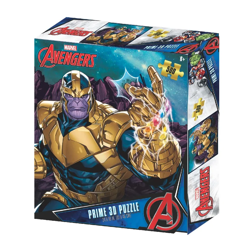 Exciting gamesMarvel Avengers Thanos Prime 3D 500 Piece Puzzle