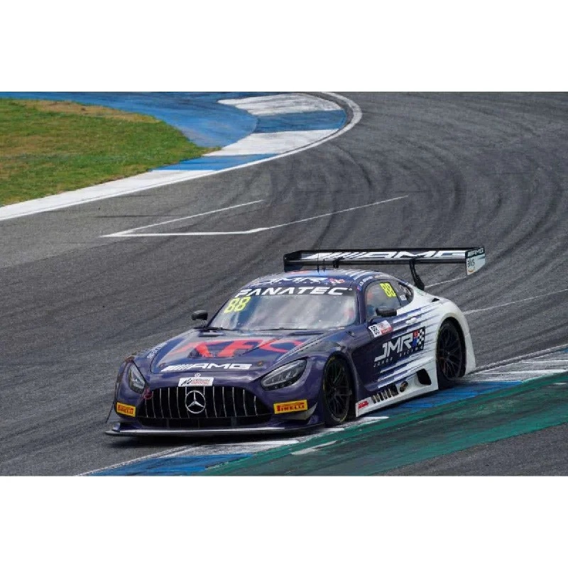 High-quality materials toys MERCEDES-AMG GT3 - 2023 GT WORLD CHALLENGE ASIA - TRIPLE EIGHT RACE ENGINEERING / JMR - #88 - PRINCE ABU BAKER IBRAHIM/LUCA STOLZ - CHANG INTERNATIONAL CIRCUIT - RACE 1 WINNER - 1:18 Scale Resin Model Car