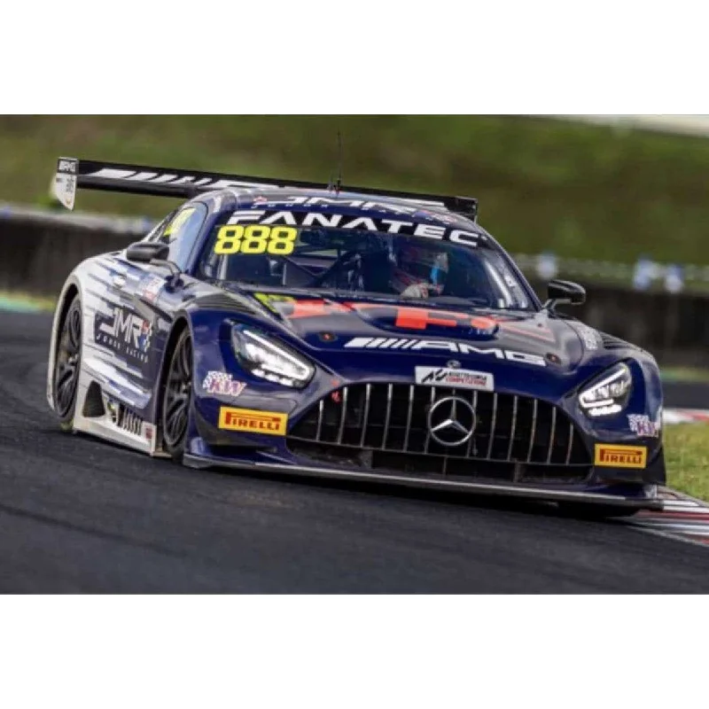 High-quality materials toys MERCEDES-AMG GT3 - 2023 GT WORLD CHALLENGE ASIA - TRIPLE EIGHT RACE ENGINEERING / JMR - #888 - PRINCE JEFRI RAHMAN IBRAHIM/RICHIE STANAWAY - FUJI INTERNATIONAL SPEEDWAY - RACE 1 - 1:18 Scale Resin Model Car