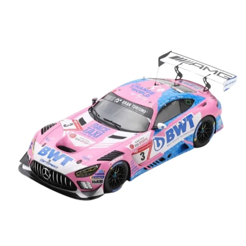 Enthusiastic toysMercedes-AMG GT3 No.3 Mercedes-AMG Team GetSpeed - 2nd 24H Nurburgring 2022 - A. Christodoulou - M. Gotz - F. Schiller.  Limited 300.  With Acrylic Cover - 1:18 Scale Resin Model Car