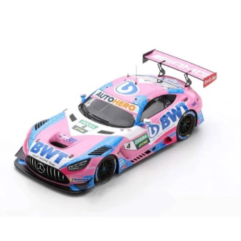 High-quality toy cars Mercedes-AMG GT3 No.4 Mercedes-AMG Team HRT - Champion DTM 2021 - Maximilian Götz.  Limited 300 - 1:18 Scale Resin Model Car