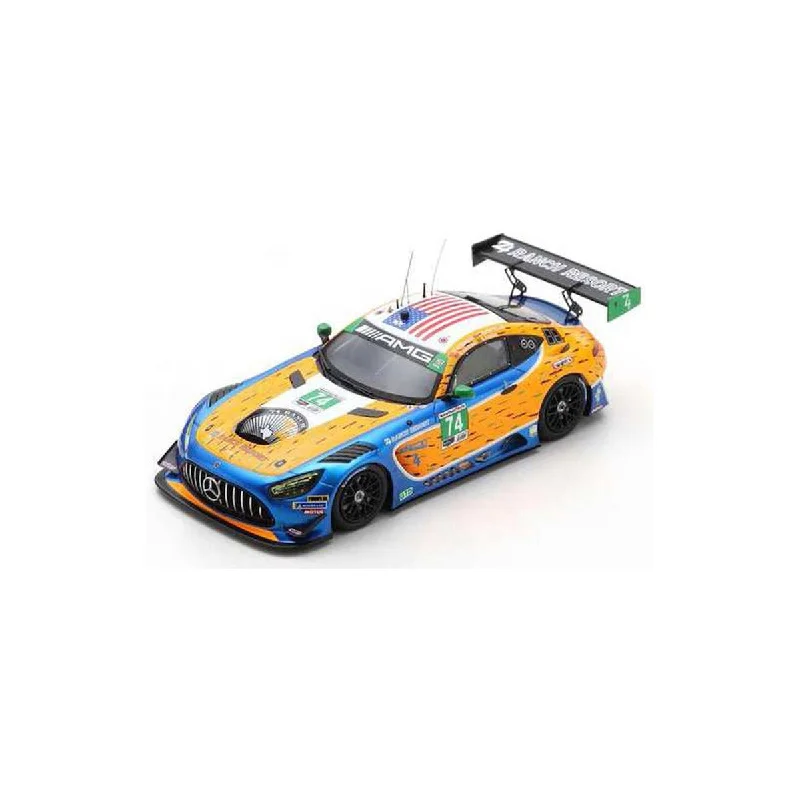 Realistic toy carsMercedes-AMG GT3 No.74 Riley Motorsports - 24H Daytona 2020 - G. Robinson - L. Aschenbach - B. Keating - F. Fraga.  Limited 300 - 1:43 Scale Resin Model Car