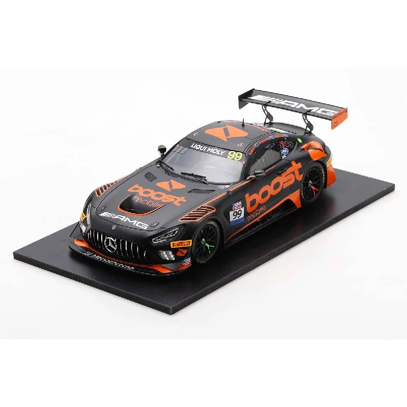 Fun toy carsMercedes-AMG GT3 No.99 Boost Mobile Racing - 10th Bathurst 12H 2023 - J. Whincup - R. Stanaway - J. Ibrahim - 1:18 Scale Resin Model Car