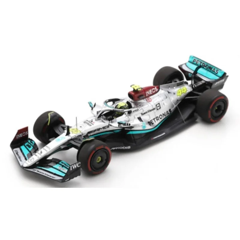 High-quality toy cars Mercedes-AMG Petronas F1 W13 E Performance No.44 Mercedes-AMG Petronas F1 Team - 3rd Bahrain GP 2022 - Lewis Hamilton - 1:43 Scale Resin Model Car
