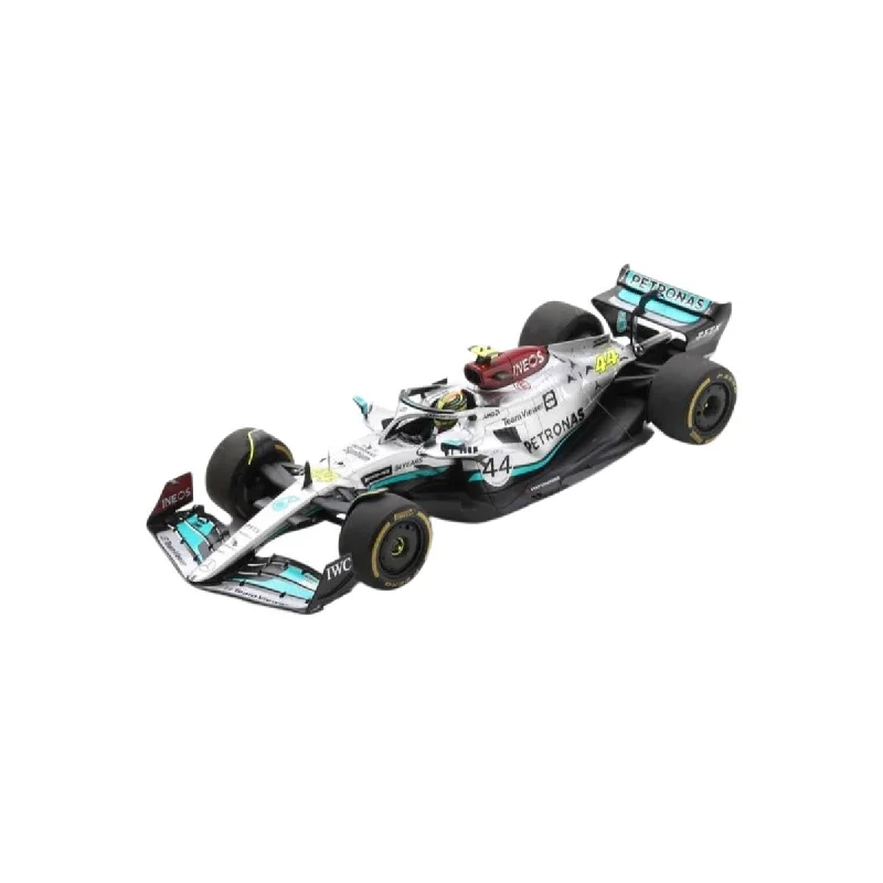 High-quality materials toys Mercedes-AMG Petronas F1 W13 E Performance No.44 Mercedes-AMG Petronas F1 Team - Belgian GP 2022 - Lewis Hamilton - 1:18 Scale Resin Model Car