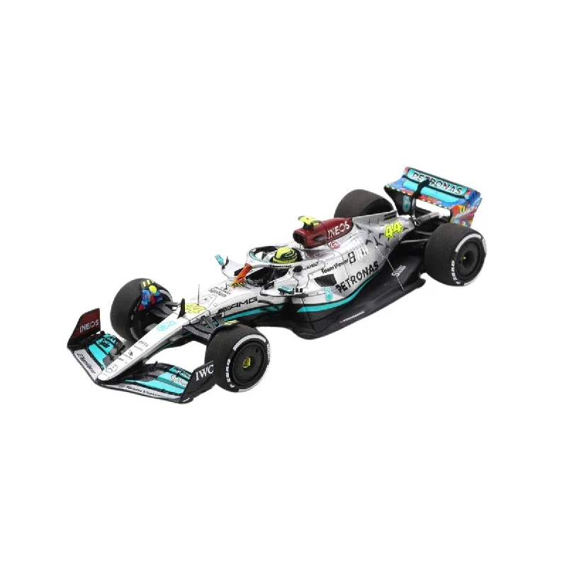 High-quality toy cars Mercedes-AMG Petronas F1 W13 E Performance No.44 Mercedes-AMG Petronas F1 Team - Miami GP 2022 - Lewis Hamilton - 1:43 Scale Resin Model Car