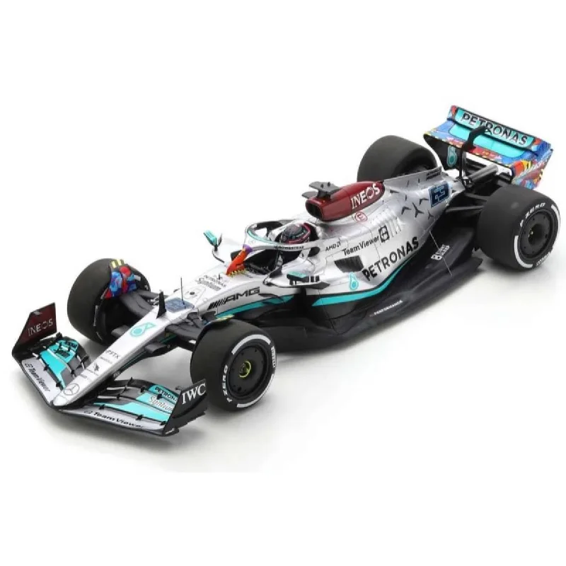 Enthusiastic toysMercedes-AMG Petronas F1 W13 E Performance No.63 Mercedes-AMG Petronas F1 Team - Miami GP 2022 - George Russell.  With Acrylic Cover - 1:18 Scale Resin Model Car