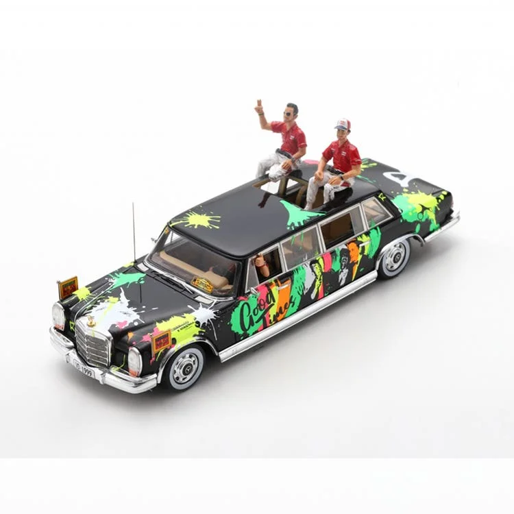 High-quality toy cars Mercedes-Benz 600 Pullman - 2019 Le Mans Parade des Pilotes - 1:43 Model Car