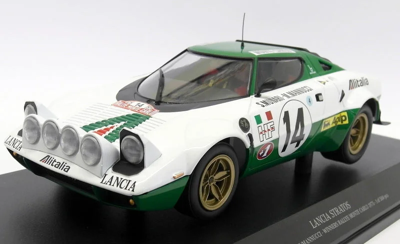 Playful toys Minichamps 1/18 Scale Diecast - 155 751714 Lancia Stratos Monte Carlo 1975 Win