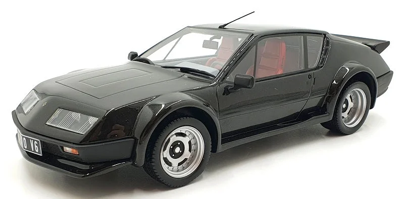 Realistic toy carsOtto Mobile 1/18 Scale Resin OT503 -  Alpine A310 Pack Gt Boulogne - Black