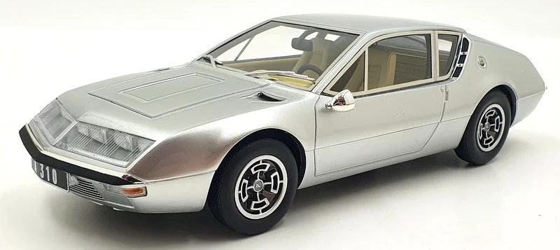 High-quality toy cars Otto Mobile 1/18 Scale Resin OT680 - Alpine A310 1600 - Silver