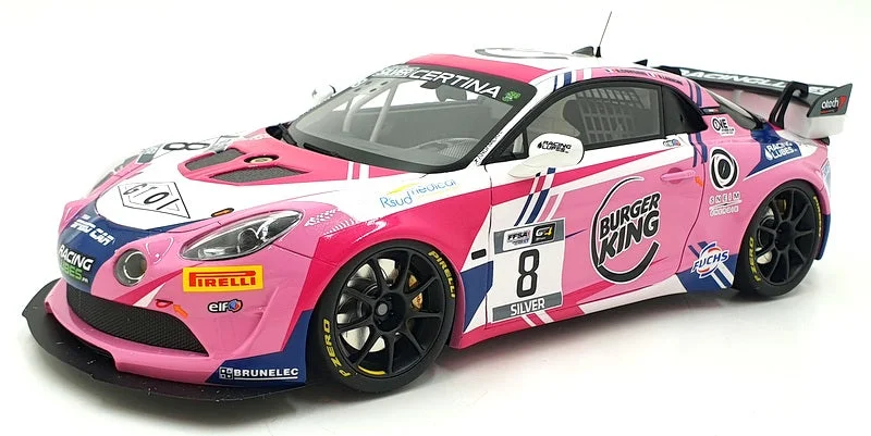 Realistic toy carsOtto Mobile 1/18 Scale Resin OT935 - Alpine A110 GT4 Team Speed Car