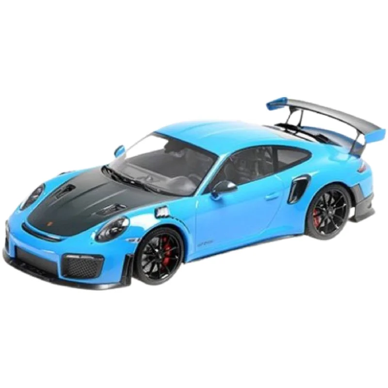 Durable toysPORSCHE 911 (991.2) GT2RS - 2018 - BLUE W/ BLACK WHEELS - 1:18 Scale Diecast Model Car