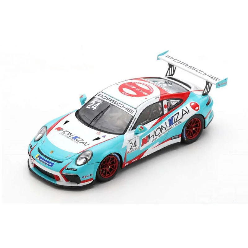 Fun toy carsPorsche 911 GT3 Cup No.24 Porsche Carrera Cup Japan Champion 2020 - Tsubasa Kondo - Limited 300 - 1:43 Scale Resin Model Car