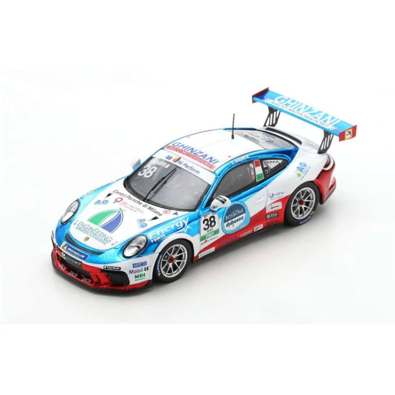 Durable toysPorsche 911 GT3 Cup No.38 Porsche Carrera Cup Italia Champion 2020 - Simone Iaquinta - Limited 300 - 1:43 Scale Resin Model Car