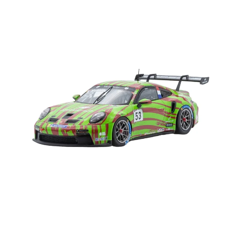 Durable toysPorsche 911 GT3 Cup No.53 Porsche Carrera Cup France Barcelone 2021 - Spark Motorsport - Arthur Mathieu.  Limited 300 - 1:43 Scale Resin Model Car