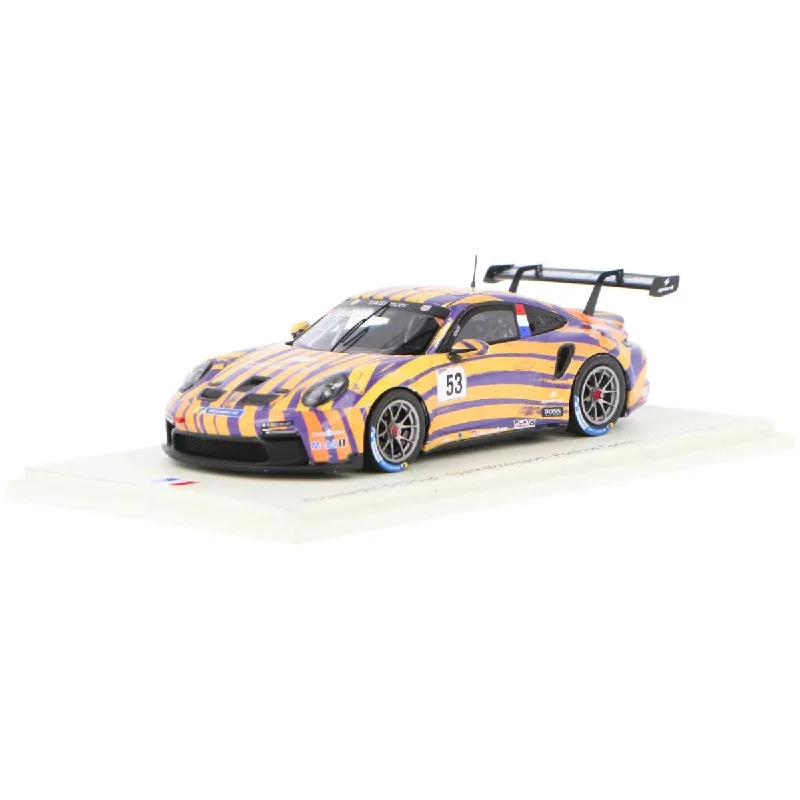 Playful toys Porsche 911 GT3 Cup No.53 Porsche Carrera Cup France Spa 2021 - Spark Motorsport - Arthur Mathieu.  Limited 300 - 1:43 Scale Resin Model Car