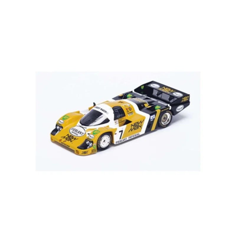 Realistic toy carsPorsche 956 No.7 Winner 24H Le Mans 1984 - H. Pescarolo - K. Ludwig - With Acrylic Cover - 1:18 Scale Resin Model Car