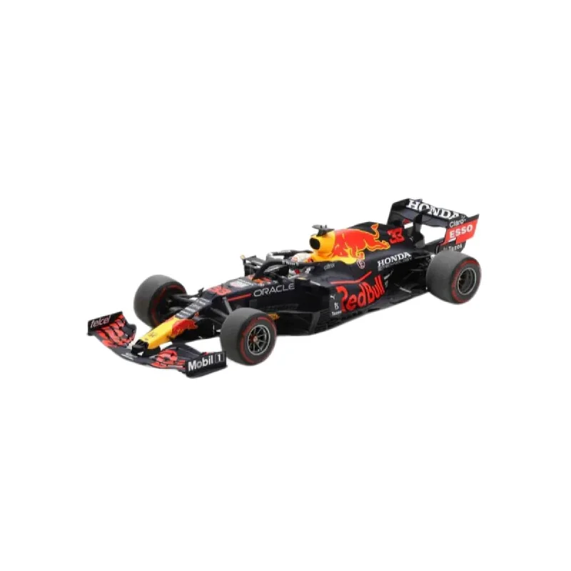 Durable toysRed Bull Racing Honda RB16B No.33 Red Bull Racing - Winner Abu Dhabi GP 2021 - World Champion.  Max Verstappen.  With Acrylic Cover.  Limited 2021 - 1:12 Scale Resin Model Car