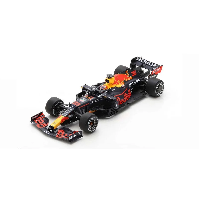 Realistic toy carsRed Bull Racing Honda RB16B No.33 Red Bull Racing - Winner Monaco GP 2021 - Max Verstappen.  With Acrylic Cover.  Limited 521 - 1:12 Scale Resin Model Car