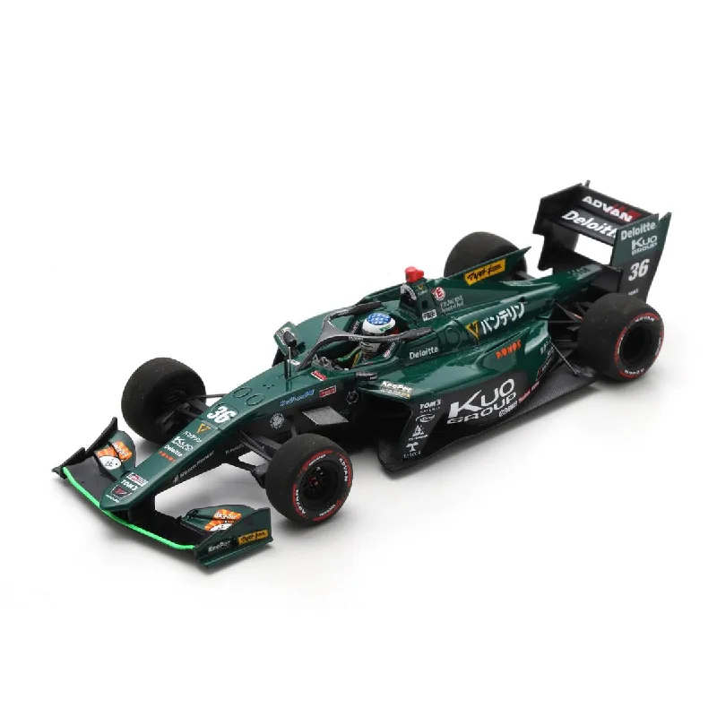 High-quality toy cars SF19 No.36 Kuo VANTELIN TEAM TOMS TRD01F - Super Formula 2022 - Giuliano Alesi.  Limited 500 - 1:43 Scale Resin Model Car